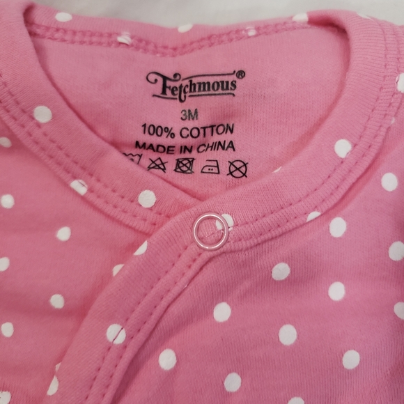 Fetchmous, girls baby sleepwear. Sz 3m - Picture 3 of 5